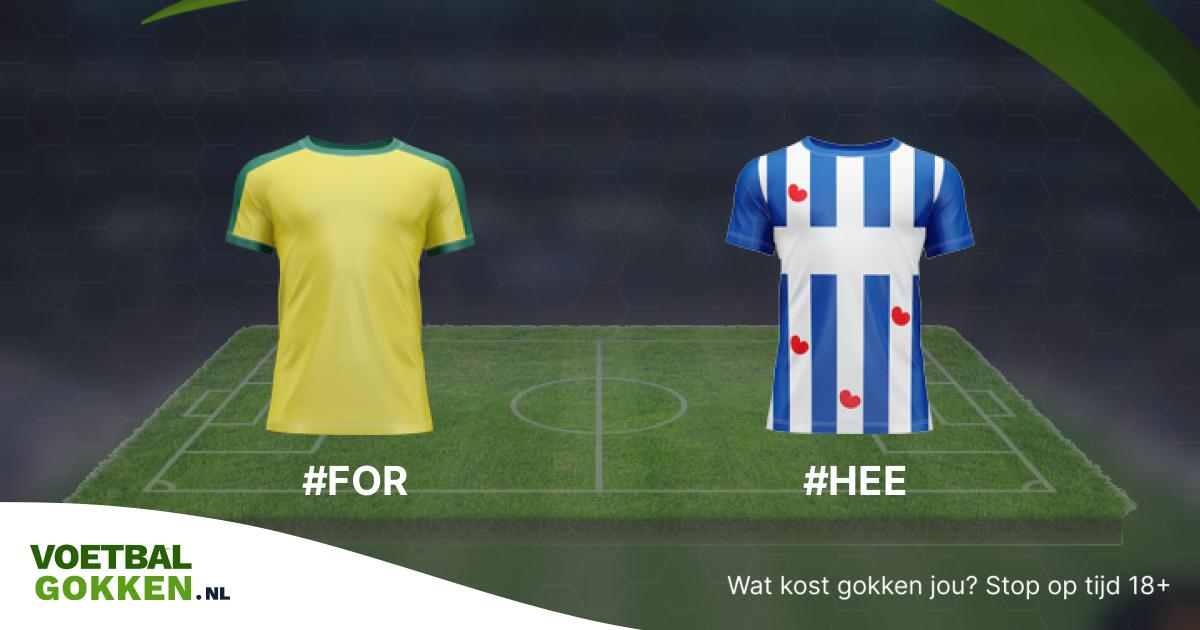 Play along to the Eredivisie match Fortuna Sittard – sc Heerenveen