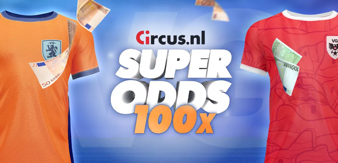 Circus EK 2024 Actie: Win 100x je inzet met Nederland - Oostenrijk!